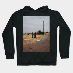 Two Muslim Woman Walking in Street Hoodie